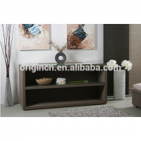 Luxury dubai style living room decorative corner furniture waterproof rattan cabinet