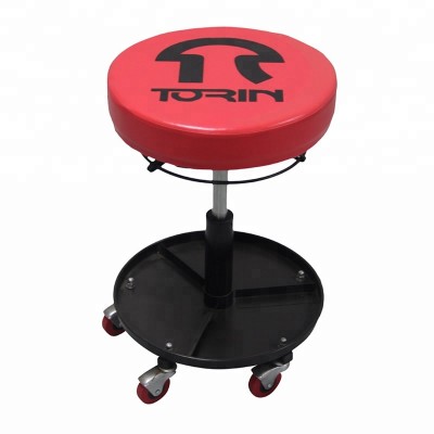 Car Repair Tool 300 Lbs Capacity Pneumatic Rolling Mechanic Garage Stool