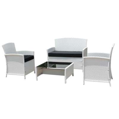 Best Selling Fashion KD Rattan Furniture Outdoor Rattan Sofa Set  Rattan Garden sofas