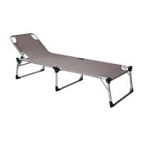 outdoor adjustable beach lounge folding sunlounge